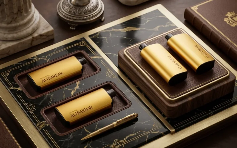AliBarBar gold disposable vape