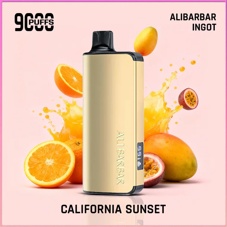 AliBarBar INGOT California Sunset disposable vape