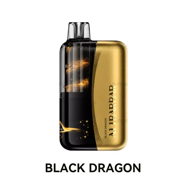 AliBarBar Swirl Black Dragon disposable vape