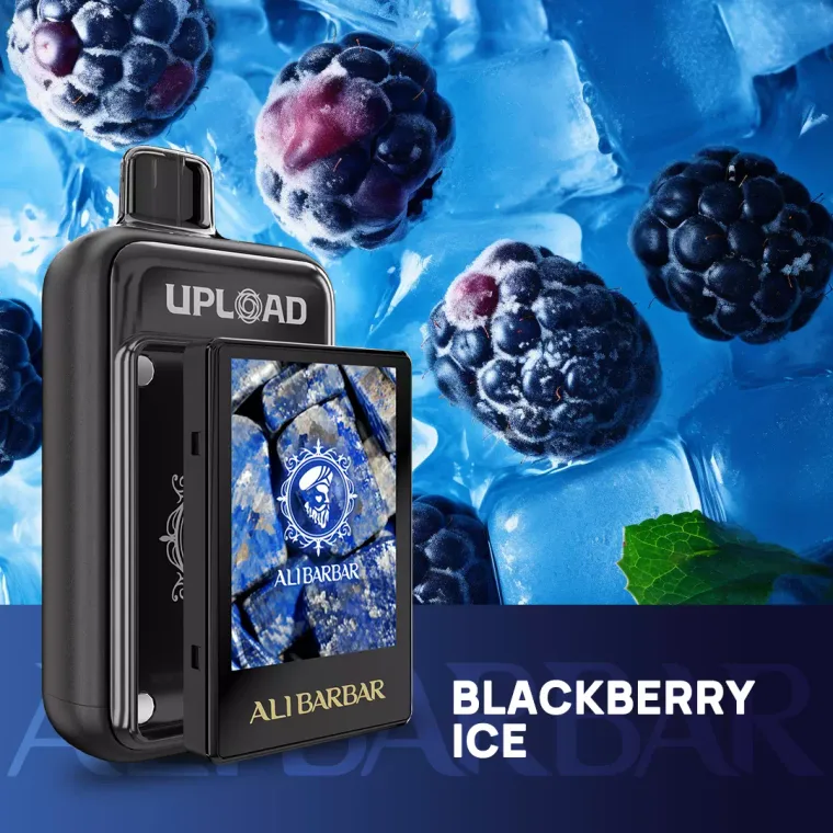 AliBarBar UPLOAD Blackberry Ice disposable vape