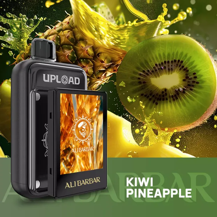 AliBarBar UPLOAD Kiwi Pineapple disposable vape