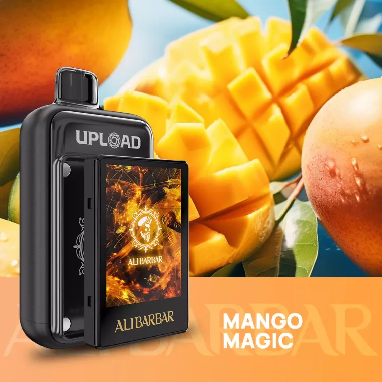 AliBarBar UPLOAD Mango Magic disposable vape