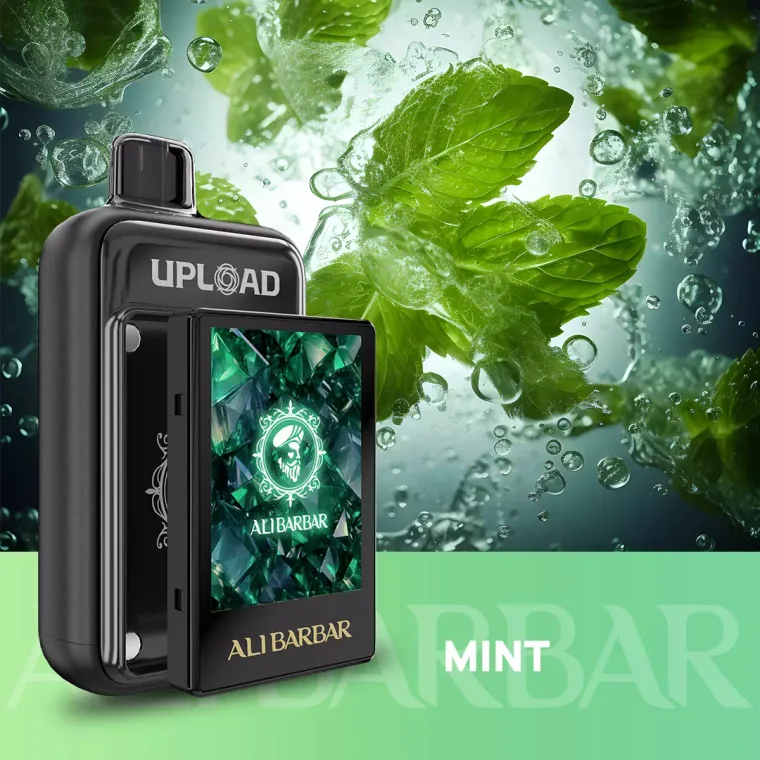 AliBarBar UPLOAD Mint disposable vape