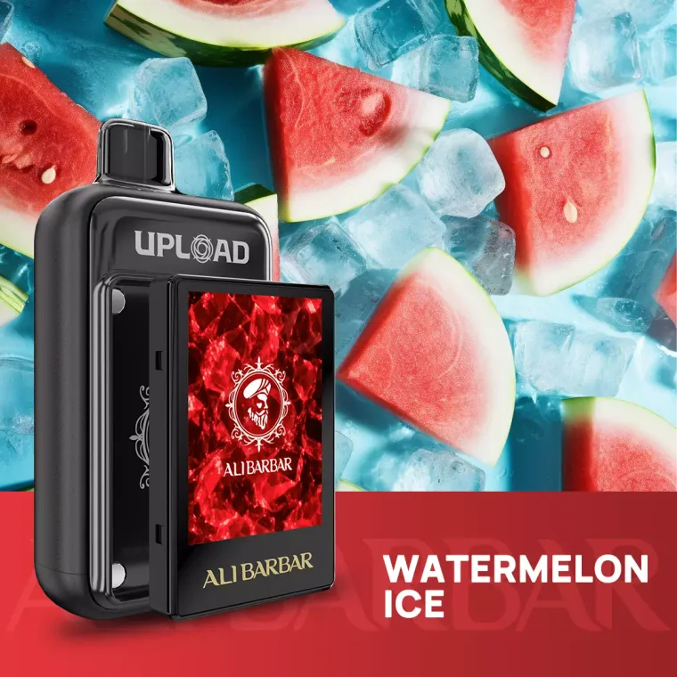 AliBarBar UPLOAD Watermelon Ice disposable vape