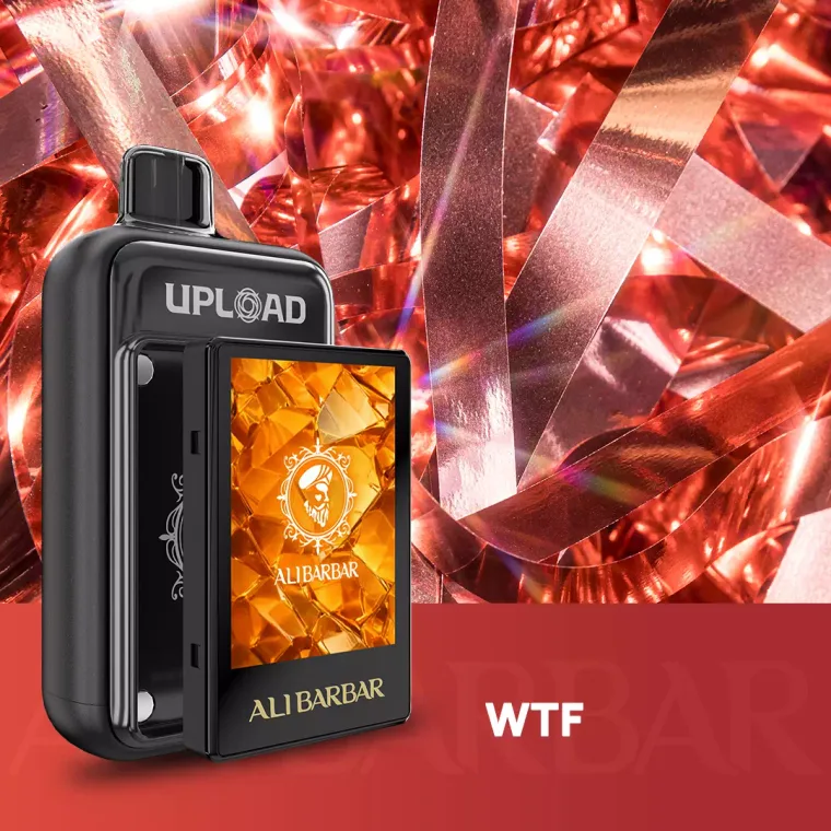 AliBarBar UPLOAD WTF (Grapefruit) disposable vape